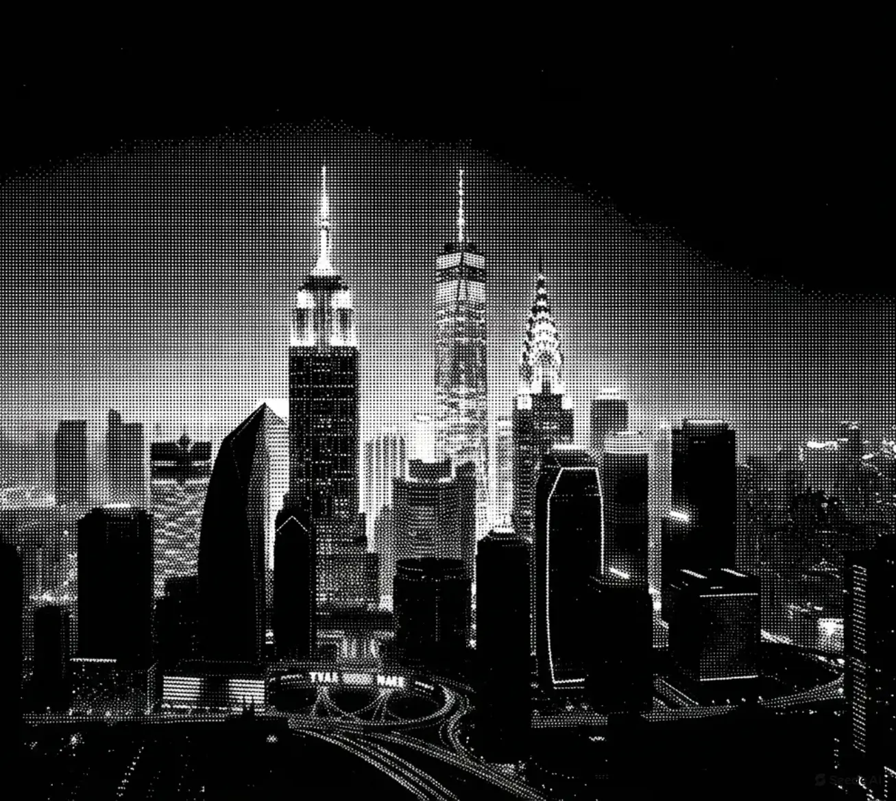 OLD HALFTONE style preview